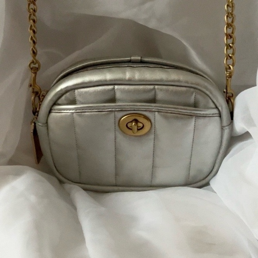 Coach Quilted Camera Bag